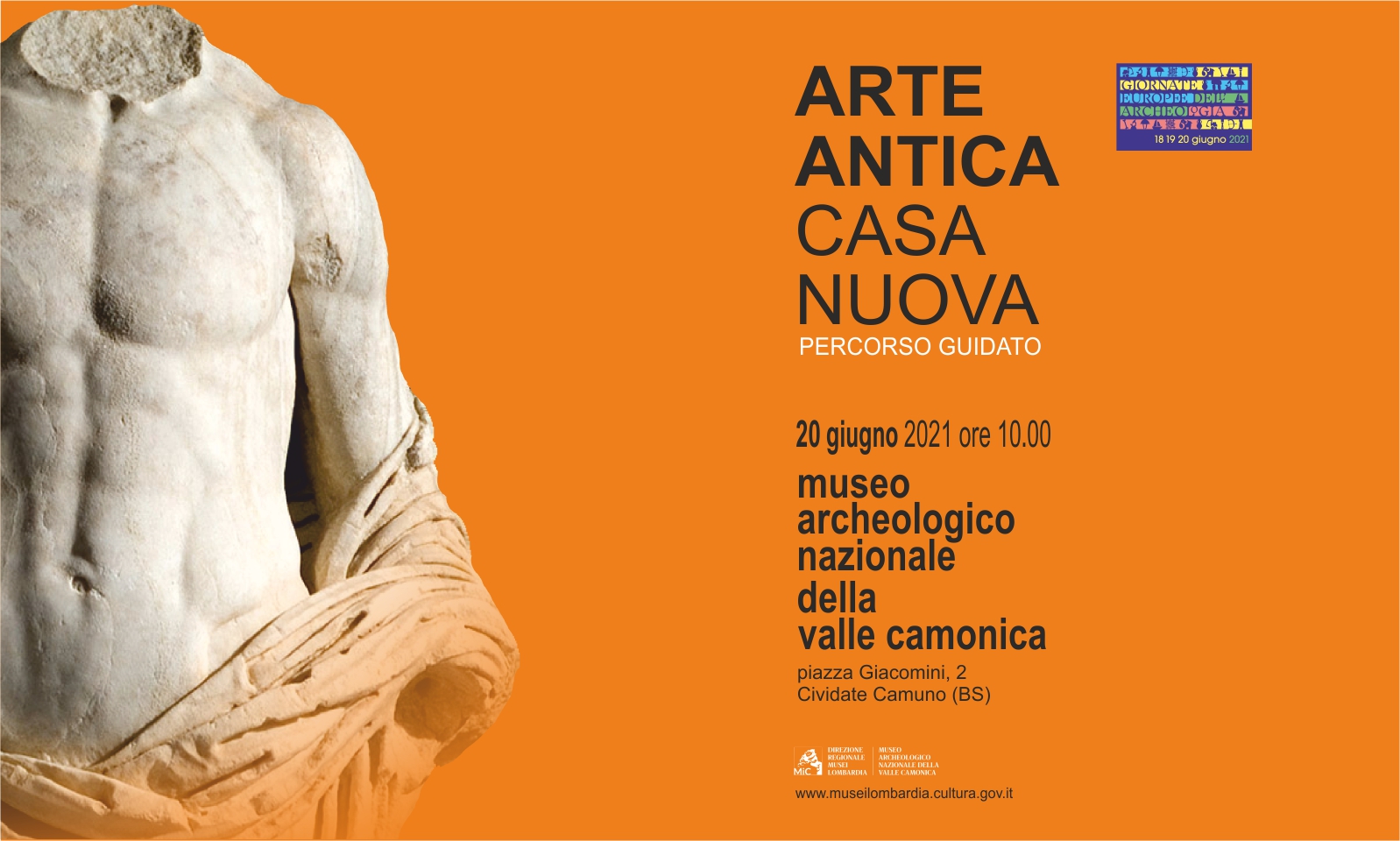 Arte antica, casa nuova